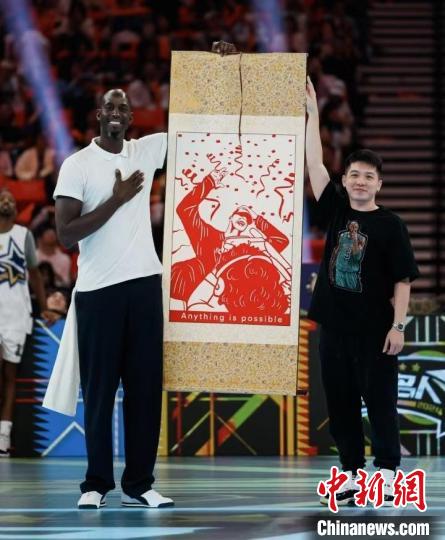 2024聚星名人赛在上海落幕：致敬NBA传奇球星环节