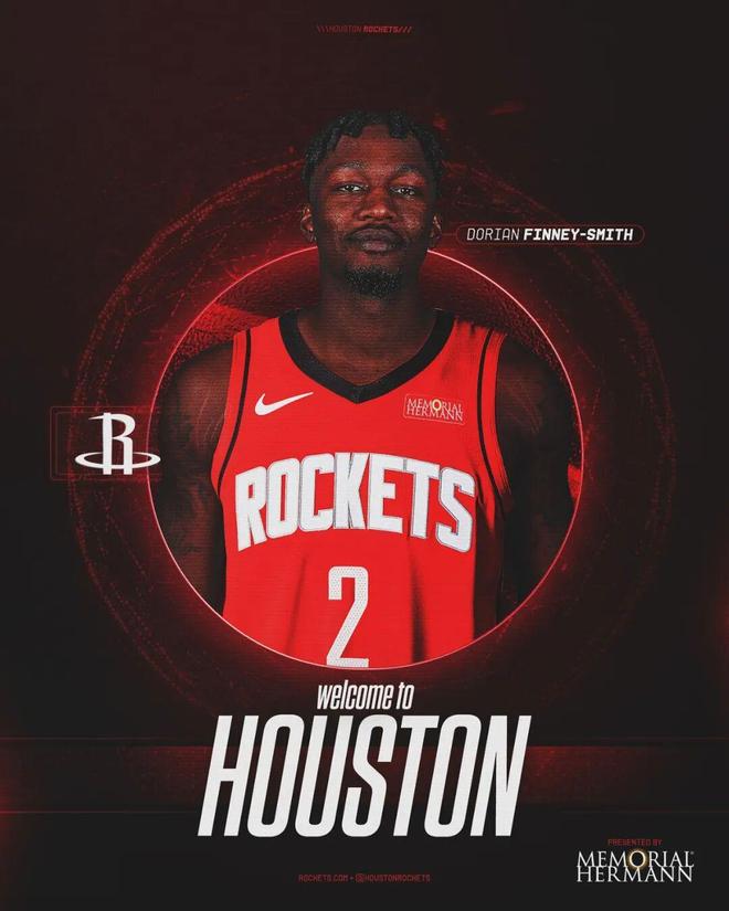 火箭4年5270万签约芬尼史密斯，表现暴跌成战绩拖