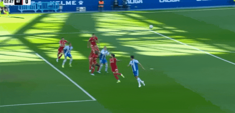 西甲裁判争议判罚致西班牙人1-2负赫塔菲