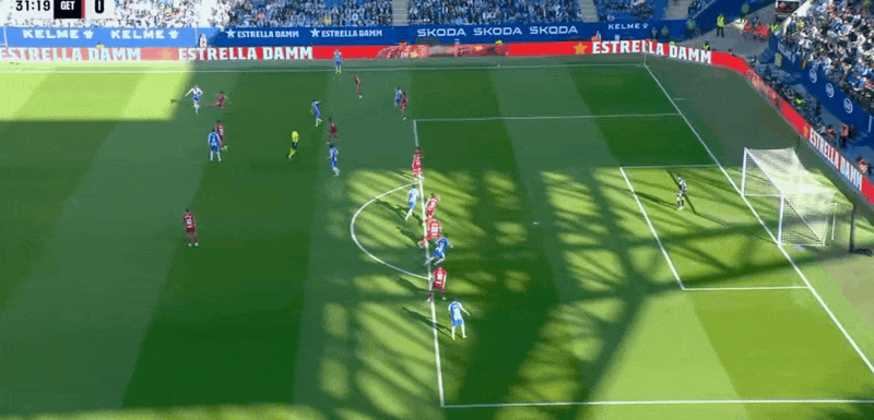 西甲裁判争议判罚致西班牙人1-2负赫塔菲