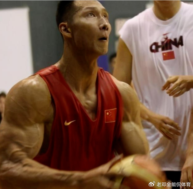 NBA球星P图恶搞事件：易建联肌肉图引热议